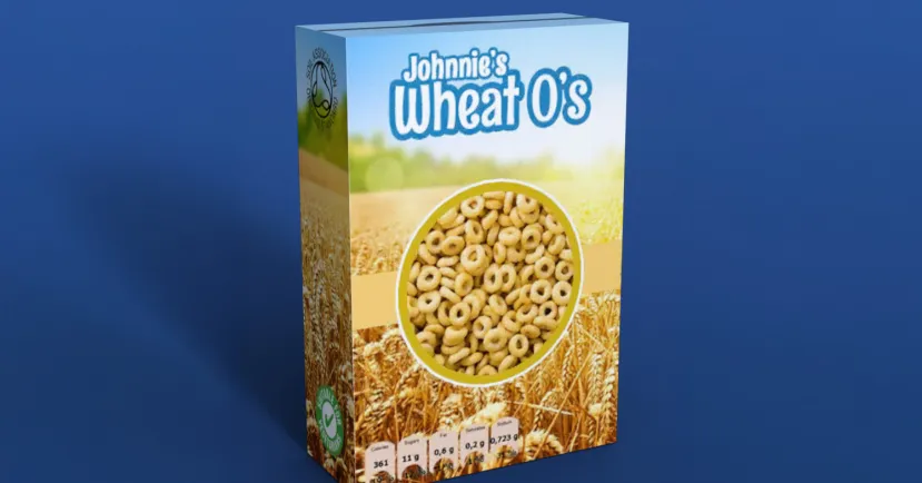 Breakfast Cereal Box