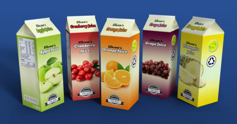 Fruit Juice Cartons